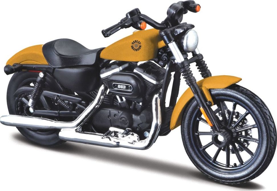 harley davidson iron 883 yellow